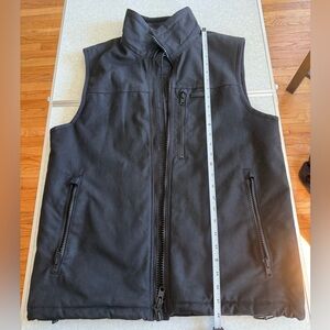 Men’s Filson Black Tin Cloth Primaloft Vest